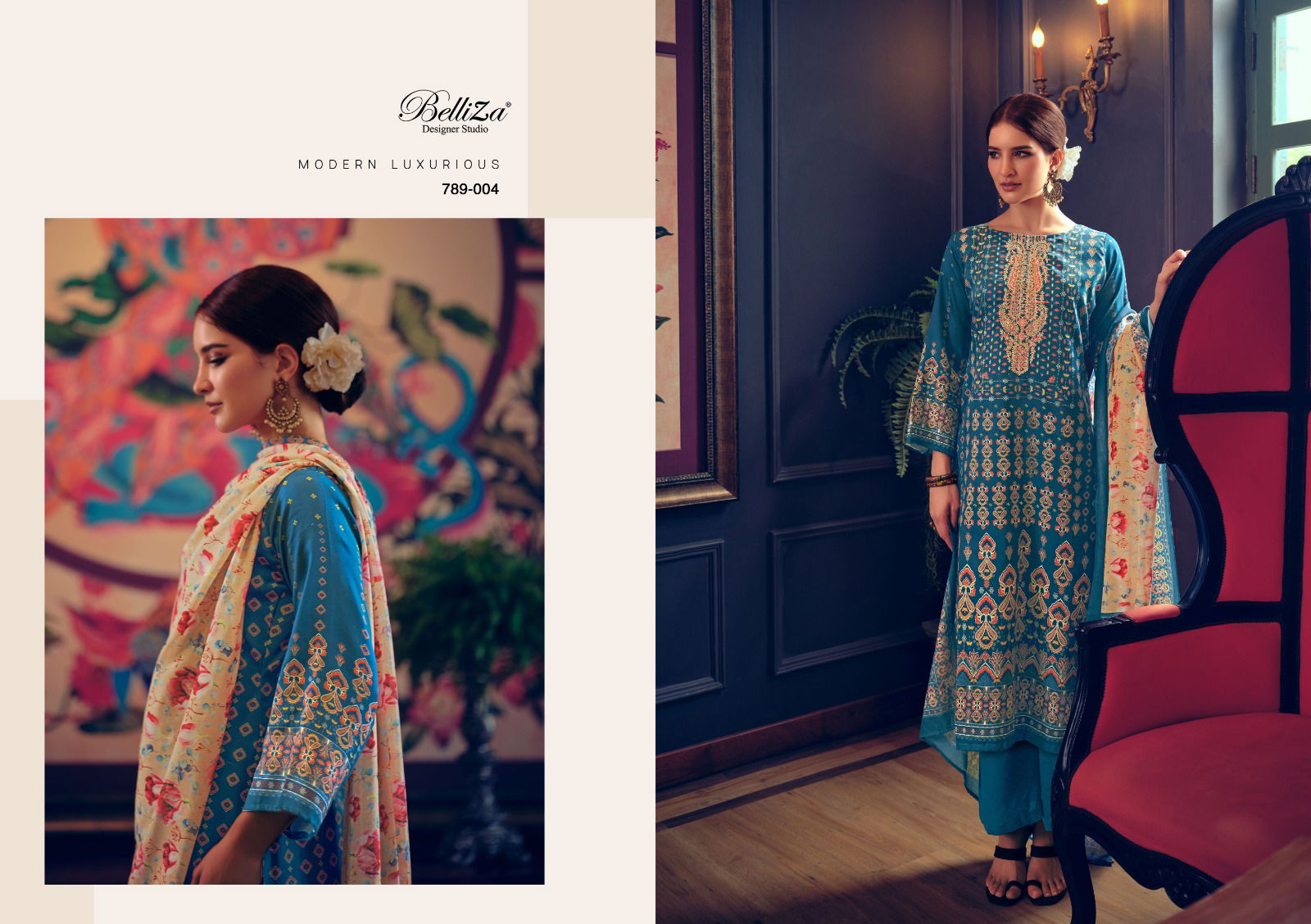 Gulabo By Belliza Jam Cotton Dress Material Catalog
